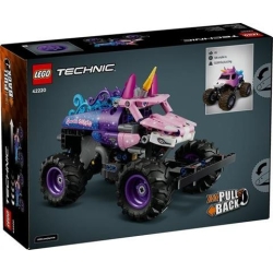 Klocki LEGO 42220 Monster Jam Sparkle Smash z napędem pulback TECHNIC